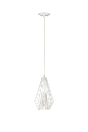 Quintus One Light Pendant (442MP-WH)