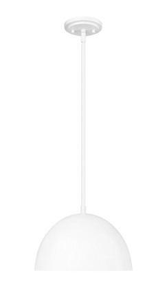 Z-Lite - 4501P12-MW - One Light Pendant - Vega - Matte White