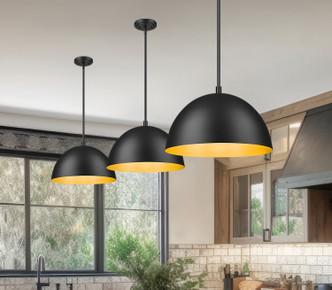 Vega One Light Pendant (4501P16-MB)