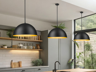 Vega Three Light Pendant (4501P24-MB)