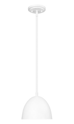 Z-Lite - 4501P8-MW - One Light Pendant - Vega - Matte White