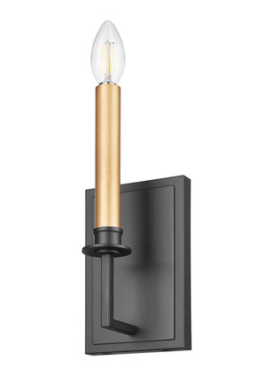 Orson Two Light Wall Sconce (4503-1S-MB)
