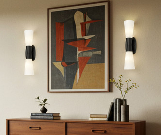 Emrys Two Light Wall Sconce (4504-2S-MB)