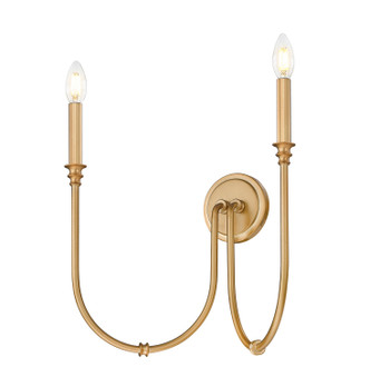 Jisele Two Light Wall Sconce (4505-2S-RB)