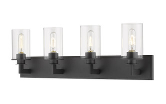 Z-Lite - 462-4V-BRZ - Four Light Vanity - Savannah - Bronze