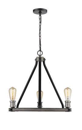 Kirkland Three Light Chandelier (472-3ABB)