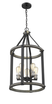 Kirkland Five Light Chandelier (472-5P-ABB)