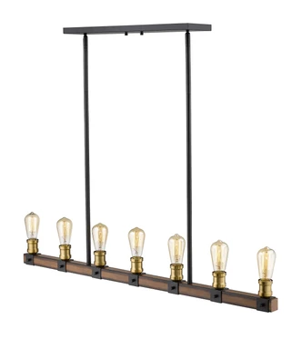 Kirkland Seven Light Linear Chandelier (472-7L-RM)