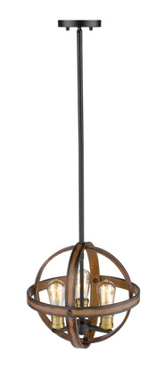 Kirkland Three Light Pendant (472B14-RM)