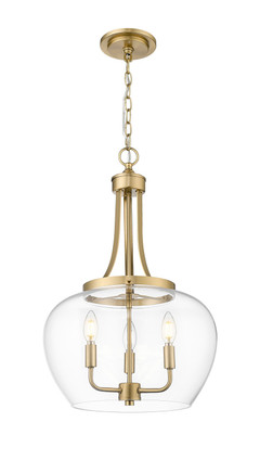 Joliet Three Light Pendant (473P16-BBR)