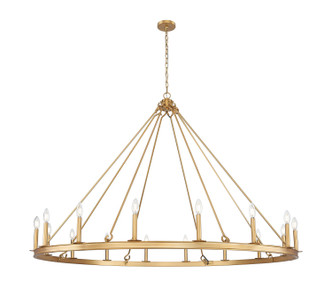 Z-Lite - 482R-16RB - 16 Light Chandelier - Barclay - Rubbed Brass