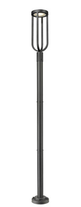 Z-Lite - 5005PHB-567P-BK-LED - LED Outdoor Post Moun Fixture - Leland - Sand Black