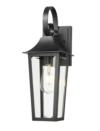 Z-Lite - 5008S-BK - One Light Outdoor Wall Light - Gannon - Black