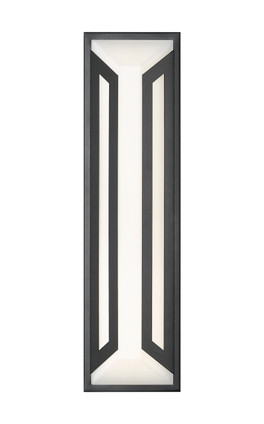 Banff LED Outdoor Wall Mount (5028B-BK-LED)