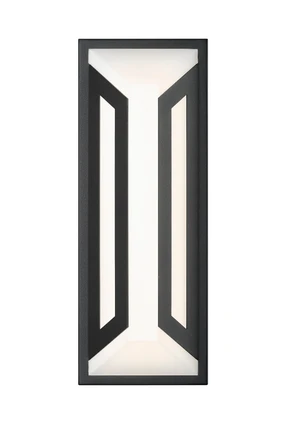 Banff LED Outdoor Wall Mount (5028M-BK-LED)