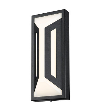 Banff LED Outdoor Wall Mount (5028S-BK-LED)