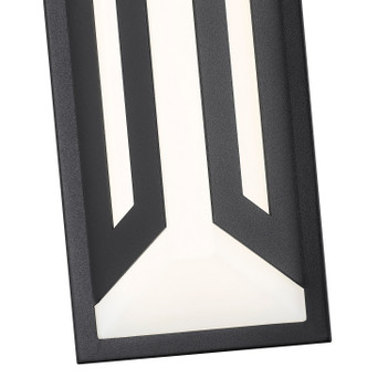 Banff LED Outdoor Wall Mount (5028S-BK-LED)