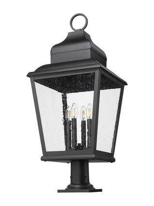 Raphael Four Light Outdoor Pier Mount (5029PHXLR-533PM-BK)