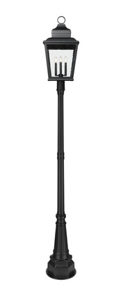 Raphael Four Light Outdoor Post Mount (5029PHXLR-564P-BK)