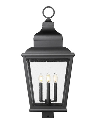 Raphael Four Light Outdoor Post Mount (5029PHXLS-BK)