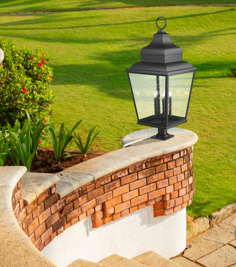 Raphael Five Light Outdoor Pier Mount (5029PHXXLR-533PM-BK)