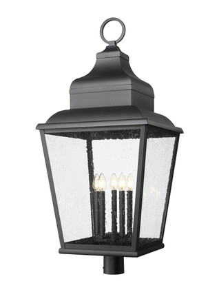Z-Lite - 5029PHXXLR-BK - Five Light Outdoor Post Mount - Raphael - Sand Black