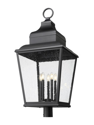 Raphael Five Light Outdoor Post Mount (5029PHXXLR-BK)