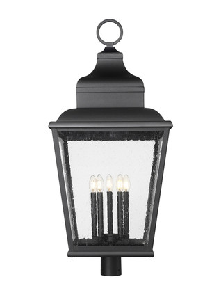 Raphael Five Light Outdoor Post Mount (5029PHXXLR-BK)