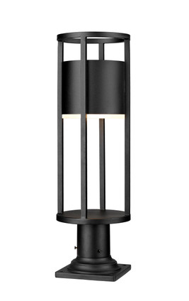 Z-Lite - 517PHM-533PM-BK-LED - LED Outdoor Pier Mounted Fixture - Luca - Black