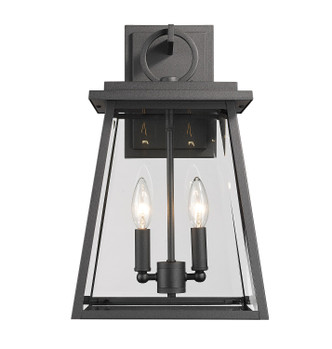 Broughton Two Light Outdoor Wall Sconce (521M-BK)