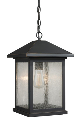 Z-Lite - 531CHB-ORB - One Light Outdoor Chain Mount Ceiling Fixture - Portland - Oil Rubbed Bronze