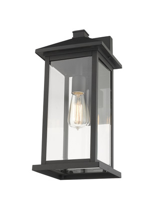 Portland One Light Outdoor Wall Light (531MXL-BK)