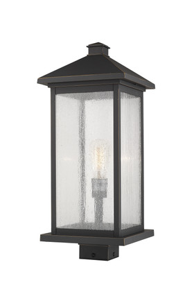 Portland One Light Outdoor Post Mount Fixture (531PHBXLS-ORB)