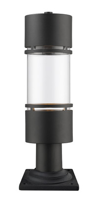 Z-Lite - 553PHB-533PM-BK-LED - LED Outdoor Pier Mounted Fixture - Luminata - Black