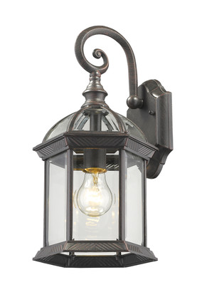 Z-Lite - 563M-RT - One Light Outdoor Wall Light - Annex - Rust