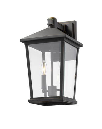 Beacon Two Light Outdoor Wall Sconce (568B-ORB)