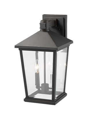 Beacon Two Light Outdoor Wall Sconce (568B-ORB)