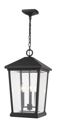 Z-Lite - 568CHXL-ORB - Three Light Outdoor Chain Mount Ceiling Fixture - Beacon - Oil Rubbed Bronze