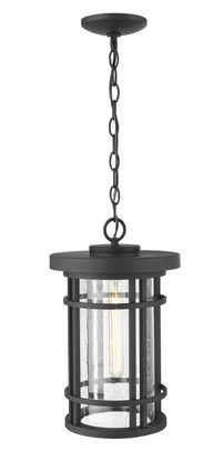Jordan One Light Outdoor Chain Mount Ceiling Fixture (570CHB-BK)