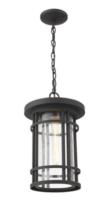 Jordan One Light Outdoor Chain Mount Ceiling Fixture (570CHB-ORB)