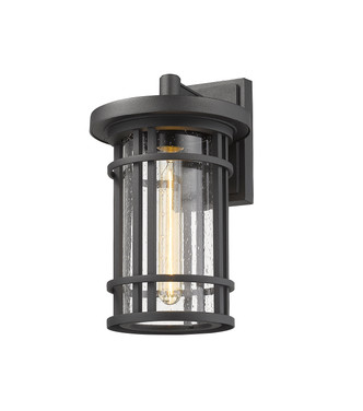 Jordan One Light Outdoor Wall Light (570M-BK)