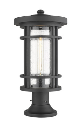 Z-Lite - 570PHB-553PM-BK - One Light Outdoor Pier Mounted Fixture - Jordan - Black