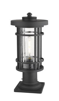 Jordan One Light Outdoor Pier Mounted Fixture (570PHM-533PM-BK)