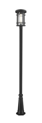Z-Lite - 570PHXL-519P-BK - One Light Outdoor Post Mounted Fixture - Jordan - Black