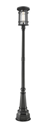 Z-Lite - 570PHXL-564P-BK - One Light Outdoor Post Mounted Fixture - Jordan - Black
