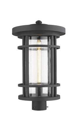 Z-Lite - 570PHXL-BK - One Light Outdoor Post Mount Fixture - Jordan - Black