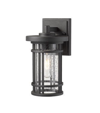 Jordan One Light Outdoor Wall Light (570S-BK)