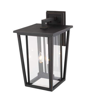 Seoul Two Light Outdoor Wall Sconce (571B-ORB)