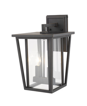 Seoul Two Light Outdoor Wall Sconce (571M-ORB)