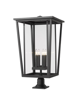 Z-Lite - 571PHXXLR-533PM-BK - Four Light Outdoor Pier Mounted Fixture - Seoul - Black